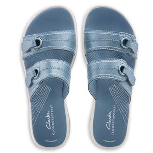 Clarks Women's Cloudsteppers Slid Sandals F
